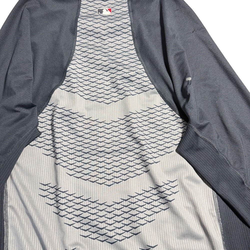 Nike Pro Hypercool MLB Cleveland Baseball Shirt Navy Blue Mens 3XL Fitted Ohio - Picture 4 of 9